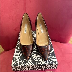 Diane Von Furstenberg Brown Stiletto Heels